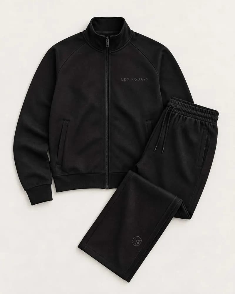 Survêtement Asphalte, veste et pantalon à plat